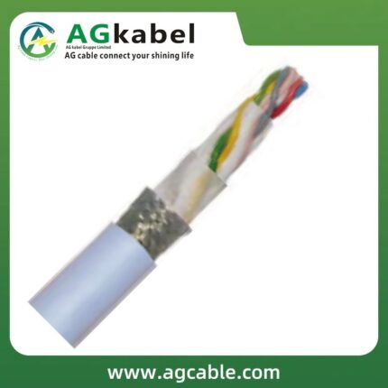 Drag chain cables SL-FY-C11Y -twisted pair colour coded to DIN VDE 47100 EMC-type Cu-screened