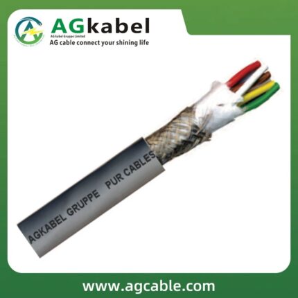 Screened Pur Energy/ Drag Chain Cable forpaired 300/500V 80℃