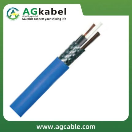 Flexible control cables YSLCY/EB-0Z-number coded flexible intrinsic safety blue outer jacket screened