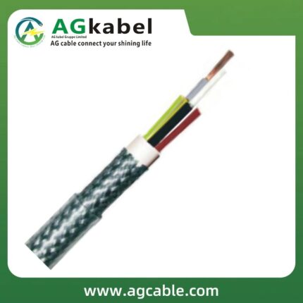 Flexible control cables2YSLCY-J-0,6/1 kV-EMC-typemotor power supply cable double screened transparent