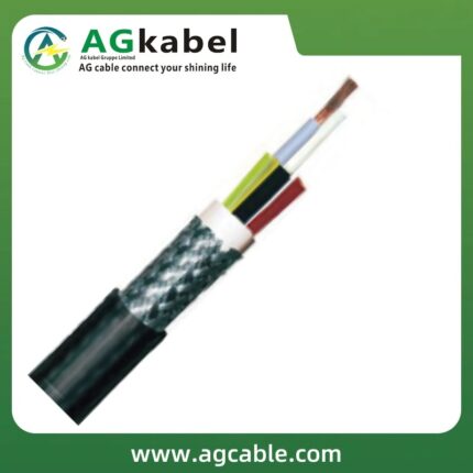 Flexible control cables2YSLCYK-J-0,6/1kV -EMC-typemotor power supply cable double screened transparent