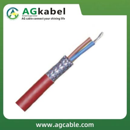 Heat-resistant cables SiF-Cu-Si-EMC-suitable Cu-screened silicone multi core cable halogen-free