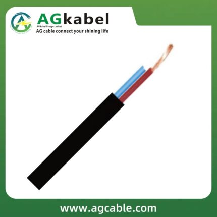 PVC cables for industrial application H03VVH2-F-HAR A05VV-F,HO5VV-F -HAR PVC flat cable PVC multi core cable