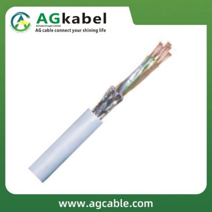 Halogen-free cables and wires LiHCH-LiHCH-EMC-type twisted pair Cu-screened flexible switch and contro cable colour coded to DIN VDE 47100